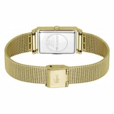 LACOSTE Montre Femme  Catherine 2001315 - Bracelet Acier Dor&eacute;