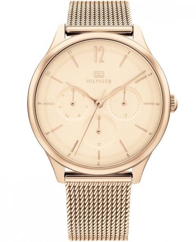TOMMY HILFIGER Montre Femme Layla Dor&eacute; rose 1782457 