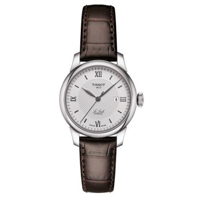 TISSOT Montre Femme Le locle Argent&eacute; T0062071603800 Marron 