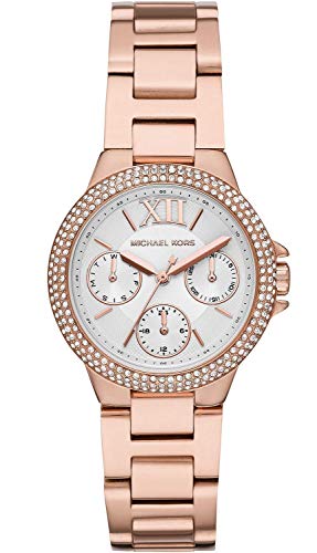 MICHAEL KORS Montre femme  Montres MK6845 - Bracelet Acier Dor&eacute; rose