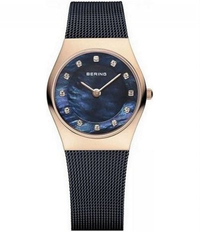 BERING Montre Femme, Mixte 11927-367 Bleu 