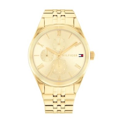TOMMY HILFIGER MONTRES Montre Femme Monica Dor&eacute; 1782592 Jaune Tommy Hilfiger