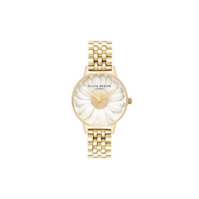 OLIVIA BURTON Montre Femme  3D Bee Silver & Gold OB16FS100