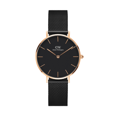 DANIEL WELLINGTON Montre Femme Petite Noir DW00100245 