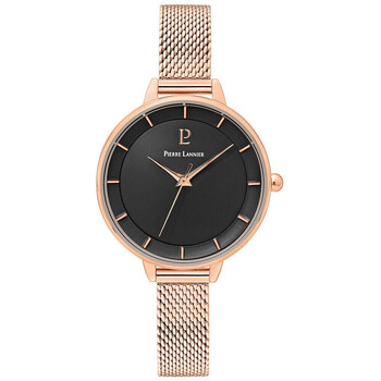 PIERRE LANNIER Montre Femme  DELICE 001H938 - Bracelet Acier Dor&eacute; rose