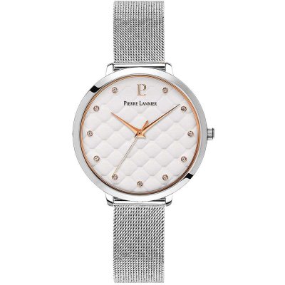 PIERRE LANNIER Montre Femme  GRACE 029M701 - Bracelet Acier Argent