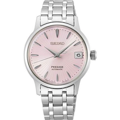 SEIKO Montre Femme Presage Rose SRP839J1 Gris 