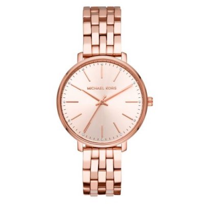MICHAEL KORS Montre Femme Pyper Dor&eacute; rose MK3897 Rose 