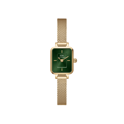 DANIEL WELLINGTON Montre Femme Quadro mini Vert DW00100653