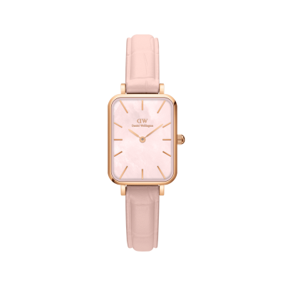 DANIEL WELLINGTON Montre Femme Quadro Rose DW00100508 