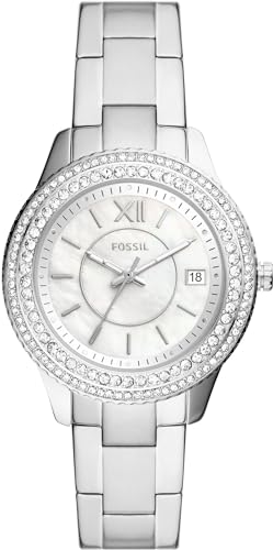 FOSSIL Montre Femme Stella Blanc ES5130 