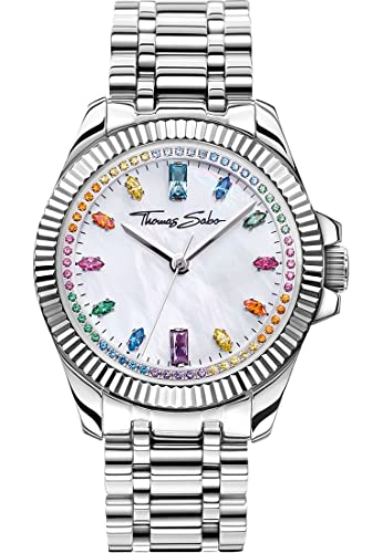 THOMAS SABO Montre Femme  Rebel At Heart WA0394-201-201-33MM