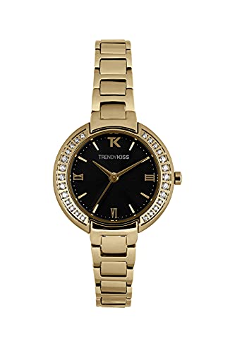 TRENDY KISS Montre Femme  Ariete - TMG10141-02 Bracelet Acier dor&eacute;