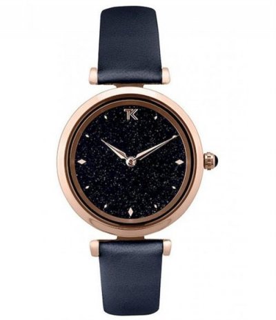  Montre femme Trendy Kiss H&eacute;m&eacute;ra - TRG10122-04 Bracelet Cuir Bleu