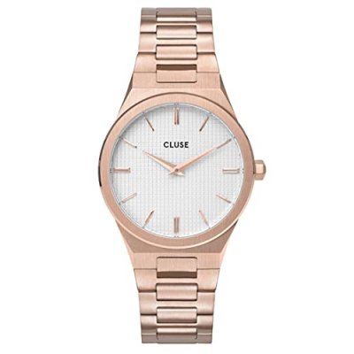 CLUSE Montre Femme Vigoureux Blanc CW0101210001 Rose 