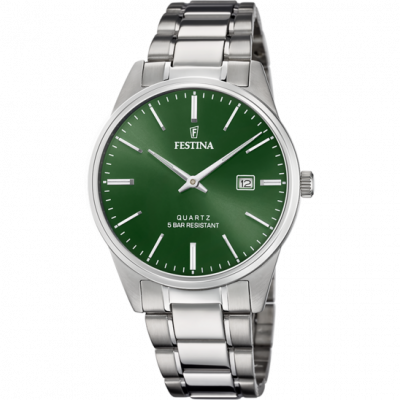 FESTINA Montre  F20511/5 Vert, Homme 
