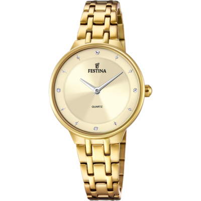 FESTINA Montre  F20601/2 D&eacute;gager, Bracelet Acier Inoxydable, Femme