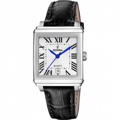 Montre Festina F20682/3 Gris, Bracelet D&acute; Cuir, Femme