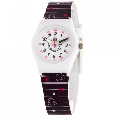 LULU CASTAGNETTE Montre Fille Lulucastagnette Violet Fonc&eacute; Th&egrave;me &Eacute;toiles - 38776