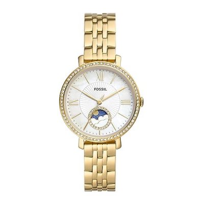 FOSSIL Montre  Jacqueline femme quartz en acier inoxydable - ES5167
