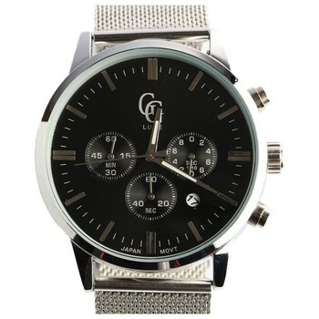 GG LUXE Montre--Montre chronographe noire et grise homme Astor - Gris