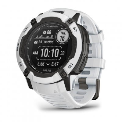 GARMIN Montre GPS connect&eacute;e -  - Instinct 2X Solar Blanche - Neuf
