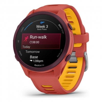 GARMIN Montre GPS  Forerunner 170 Music Rouge/Orange