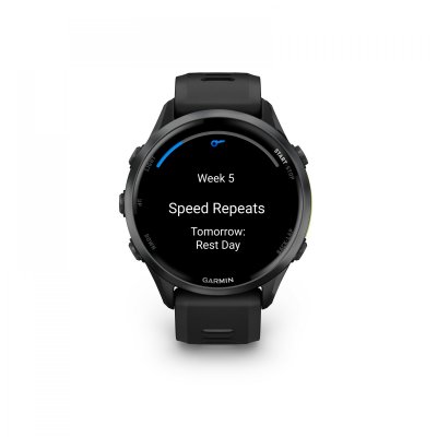 GARMIN Montre gps  forerunner 970 noir titane slate
