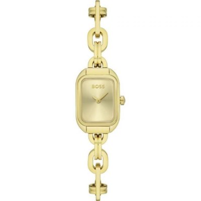 BOSS Montre Hailey Dor&eacute; 1502655 Jaune 