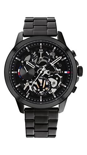 TOMMY HILFIGER Montre Henry Noir 1710478 Noir 