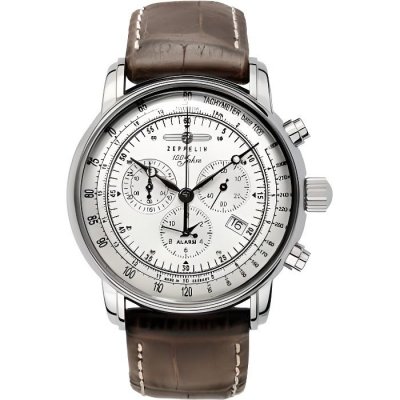 ZEPPELIN Montre Homme 100 Ans Argent&eacute; Z-7680-1 Noir 