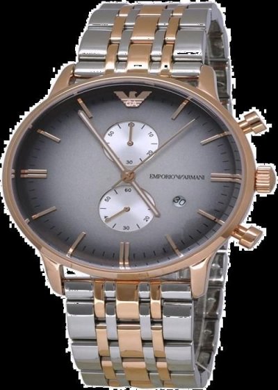 EMPORIO ARMANI Montre Homme Armani Classic AR1721 Argent