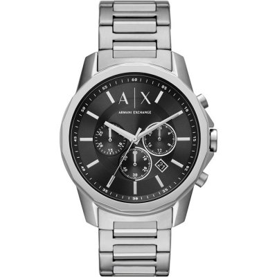 ARMANI EXCHANGE Montre Homme Banks Noir AX1720 Gris 
