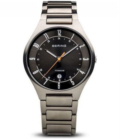 BERING Montre homme  Titanium Gris