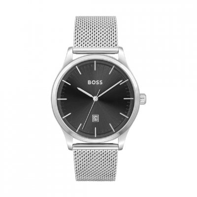 BOSS Montre Homme  Reason - 1514066 Bracelet Acier Argent