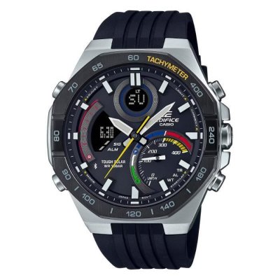 CASIO Montre Homme  ECB-950MP-1AEF - Bracelet R&eacute;sine Noir