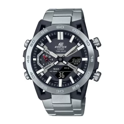 CASIO Montre Homme  EDIFICE ECB-2000D-1AEF - Bracelet Acier Argent