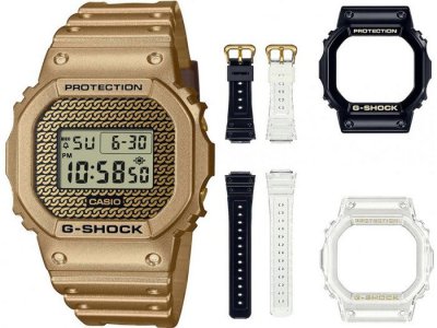 CASIO Montre Homme  G-Shock THE ORIGIN - GOLD CHAIN (&Oslash; 43,5 mm)