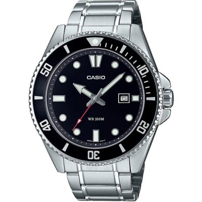 CASIO Montre Homme  MDV-107D-1A1VEF - Bracelet Acier Argent