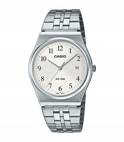 CASIO Montre Homme  MTP-B145D-7BVEF - Bracelet Acier Argent