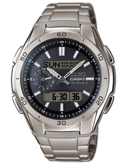 CASIO Montre Homme  Waveceptor WVA-M650TD-1AER Argent