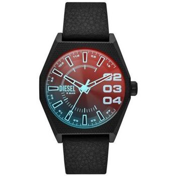 DIESEL Montre Homme  DZ2175 - Bracelet Cuir Noir