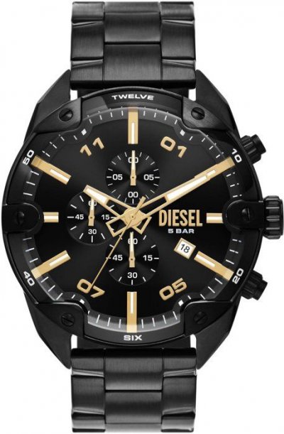 DIESEL Montre Homme  DZ4644 - Bracelet Acier Noir