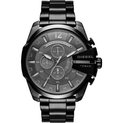 DIESEL Montre Homme  Mega Chief DZ4355 Noir