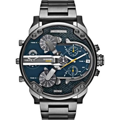 DIESEL Montre Homme  Mr Daddy 2.0 DZ7331 cadran bleu denim