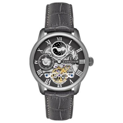 THOMAS EARNSHAW Montre Homme Earnshaw ES80060F Bracelet s Automatique Longitude 