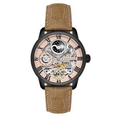 THOMAS EARNSHAW Montre Homme Earnshaw ES80060G Bracelet s Automatique Longitude 