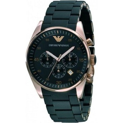 EMPORIO ARMANI Montre Homme  AR5905 Noir