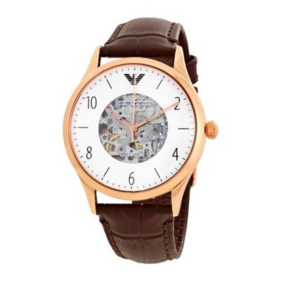 ARMANI Montre Homme Emporio  Meccanico AR1920 Noir