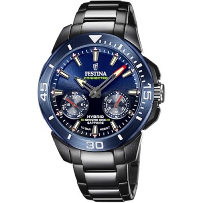 FESTINA Montre Homme  20647-1 - Bracelet Acier Noir
